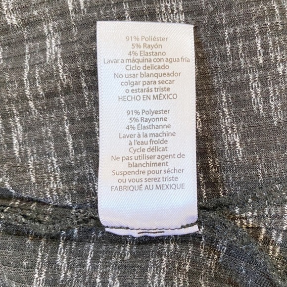 LuLaRoe Women's Sleeveless Duster Cardigan Open Front Gray Space Dye L - Picture 8 of 12